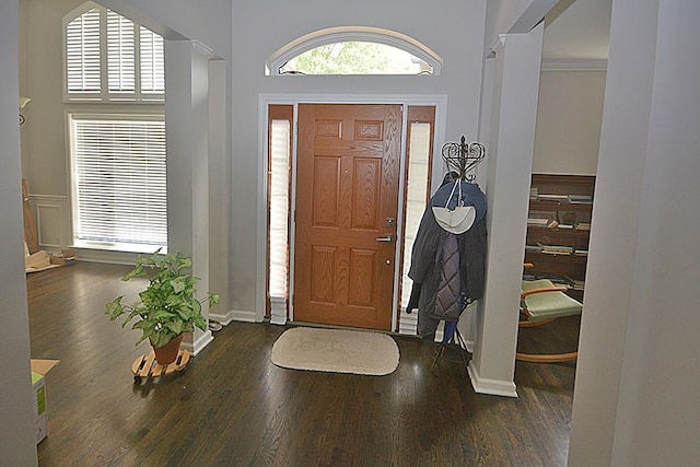 502 Johnstown Dr, Smyrna, TN 37167 - foyer entrance featuring wood finished floors