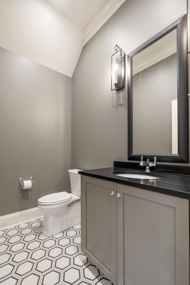 1014B Noelton Ave, Nashville, TN 37204 - bathroom featuring vanity and lofted ceiling
