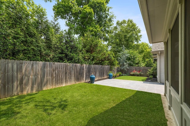 1014B Noelton Ave, Nashville, TN 37204 - fenced backyard featuring a patio area