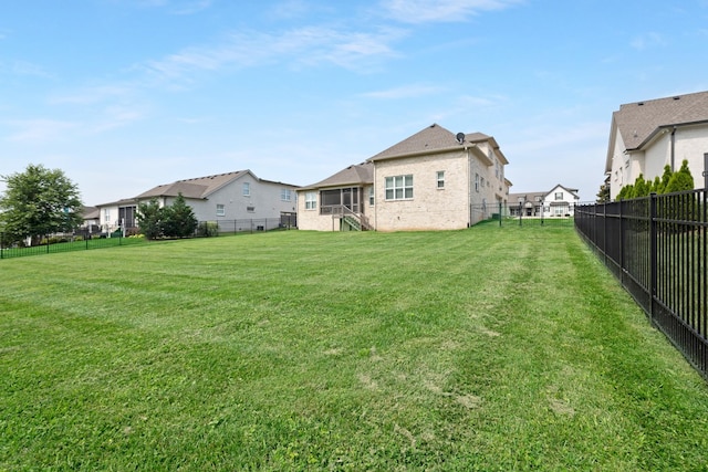 2003 Imagine Cir, Spring Hill, TN 37174 - back of property with a fenced backyard and a residential view