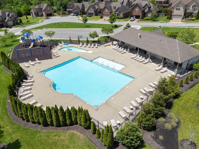 600 Southshore Pt, Mount Juliet, TN 37122 - community pool featuring a residential view