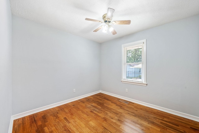 3509 Lafayette Rd, Hopkinsville, KY 42240 - empty room featuring wood finished floors and ceiling fan