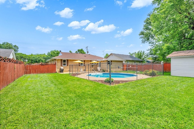 3509 Lafayette Rd, Hopkinsville, KY 42240 - view of fenced backyard