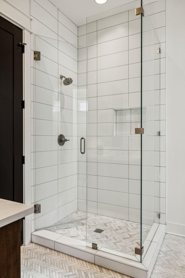 1514 Tyne Blvd, Nashville, TN 37215 - bathroom with a stall shower and vanity