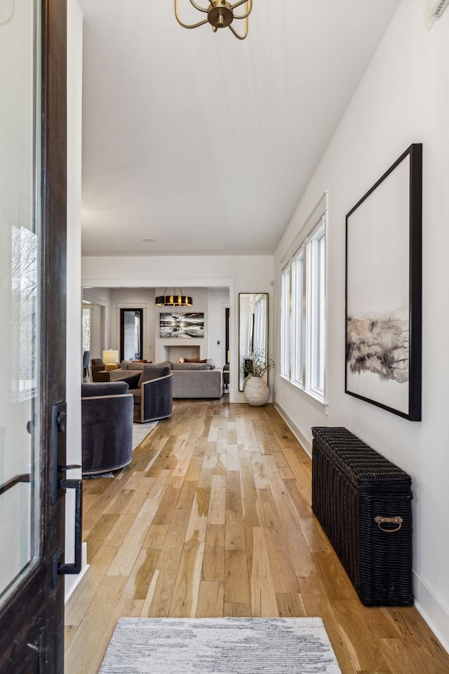 1514 Tyne Blvd, Nashville, TN 37215 - foyer with light wood-type flooring and healthy amount of natural light
