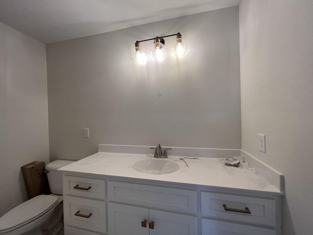 696 Castle Heights Ave, Lebanon, TN 37087 - half bath with vanity and toilet