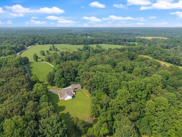 191 Spicer Rd, Burns, TN 37029 - drone / aerial view of a heavily wooded area
