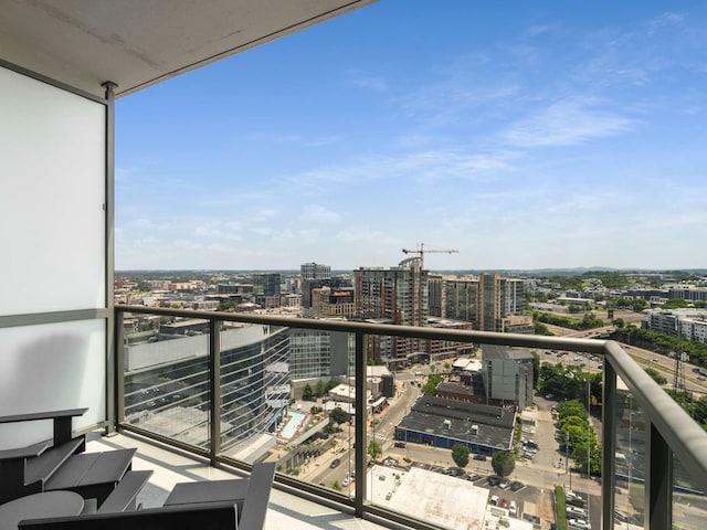 1212 Laurel St Unit 2009, Nashville, TN 37203 - balcony with a view of city