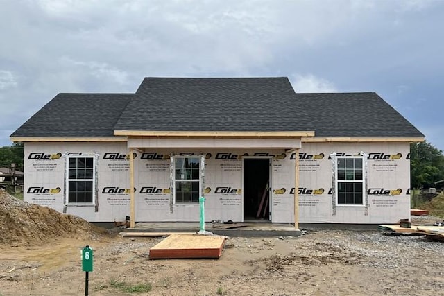1111 Brook Ct, Franklin, KY 42134 - unfinished property featuring roof with shingles