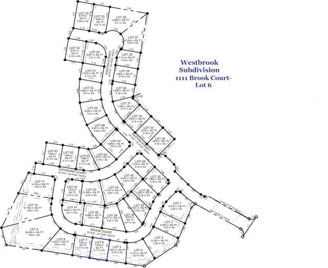 1111 Brook Ct, Franklin, KY 42134 - parcel map