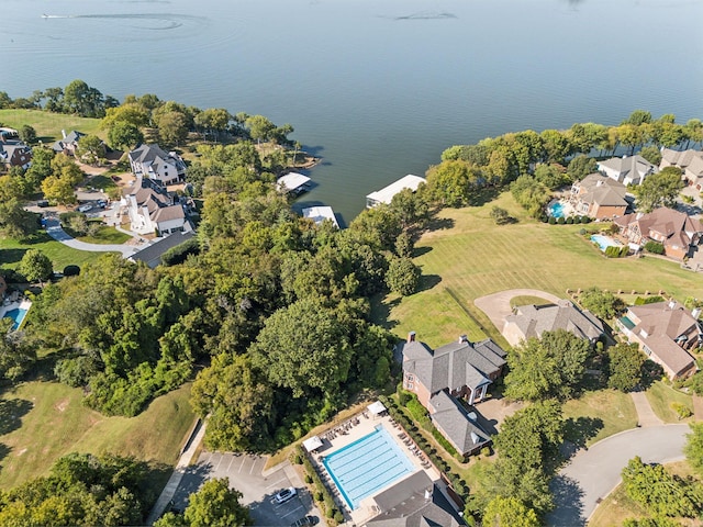 4016 Brandywine Pointe Blvd, Old Hickory, TN 37138 - aerial view of property's location with a nearby body of water and nearby suburban area