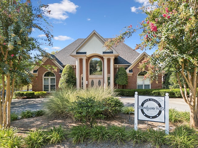 4016 Brandywine Pointe Blvd, Old Hickory, TN 37138 - view of front of home with a shingled roof and brick siding