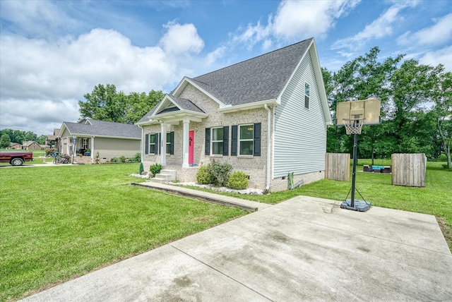 258 Green Meadow Dr, Smithville, TN 37166 - view of front of house featuring roof with shingles and brick siding