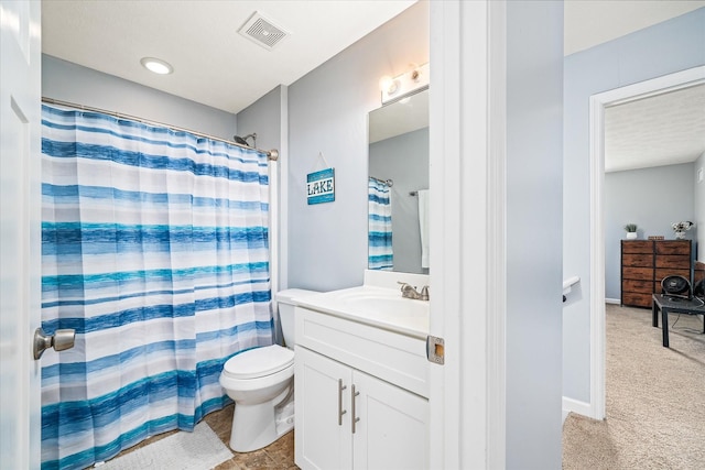 258 Green Meadow Dr, Smithville, TN 37166 - bathroom with vanity and a shower with curtain