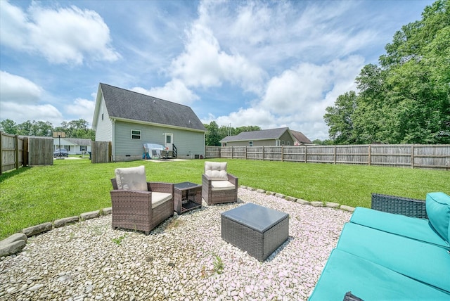 258 Green Meadow Dr, Smithville, TN 37166 - fenced backyard featuring a patio area