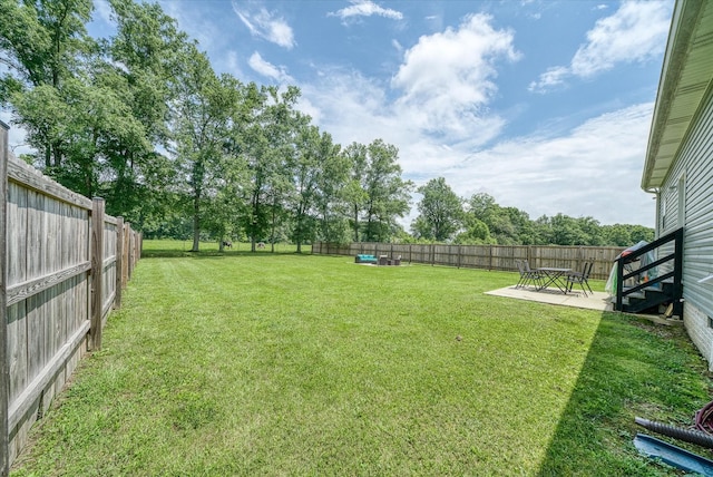 258 Green Meadow Dr, Smithville, TN 37166 - fenced backyard featuring a patio area