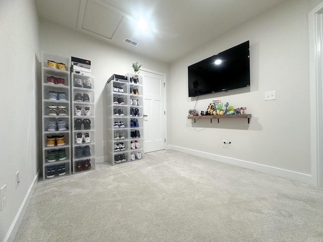 101 Percheron Pl, Smyrna, TN 37167 - unfurnished bedroom with carpet and attic access