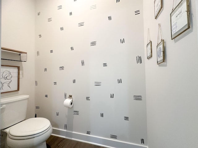 101 Percheron Pl, Smyrna, TN 37167 - bathroom with toilet and wood finished floors