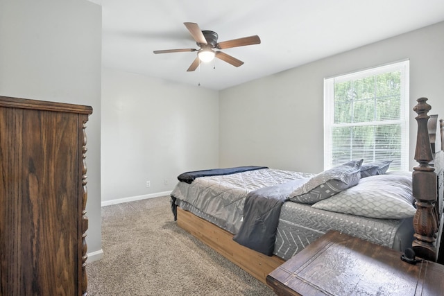1812 Carneal Ln, Oak Grove, KY 42262 - carpeted bedroom featuring baseboards and ceiling fan