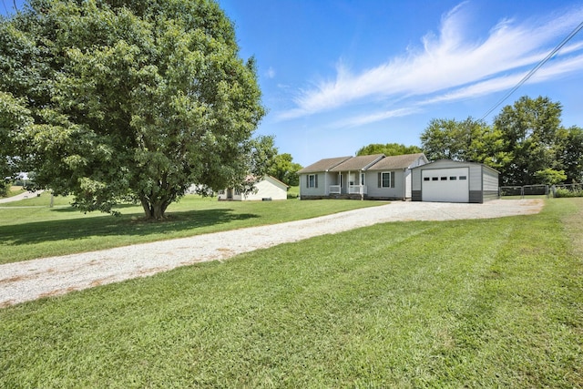 1812 Carneal Ln, Oak Grove, KY 42262 - single story home with driveway and an attached garage