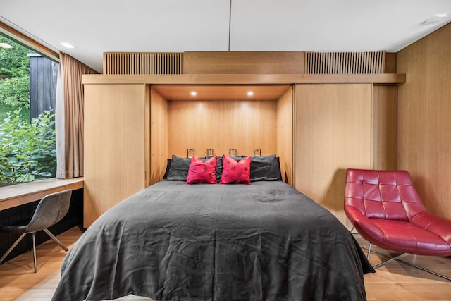 1091 Lynnwood Blvd, Nashville, TN 37215 - bedroom featuring wooden walls