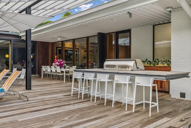 1091 Lynnwood Blvd, Nashville, TN 37215 - deck with grilling area