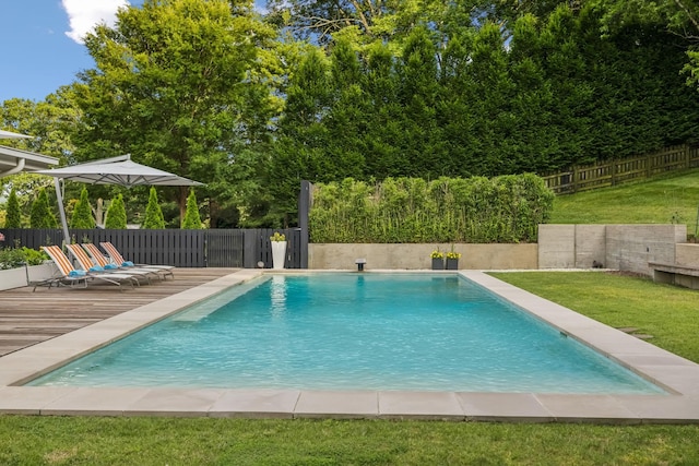 1091 Lynnwood Blvd, Nashville, TN 37215 - view of pool with a fenced backyard