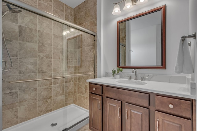 1074 Amelia Park Dr, Franklin, TN 37067 - bathroom featuring a shower stall and vanity