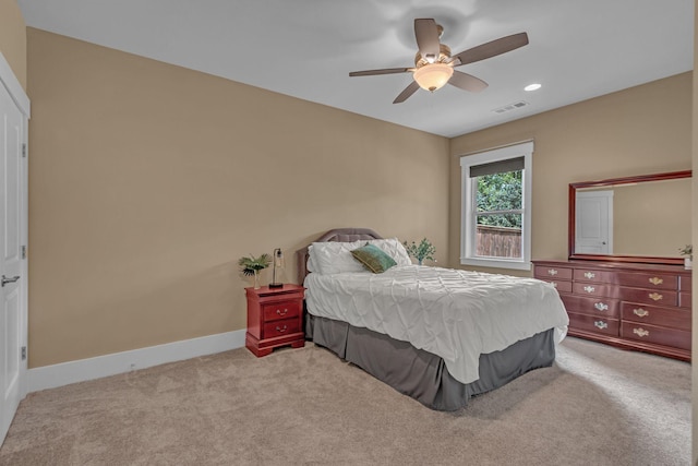 1074 Amelia Park Dr, Franklin, TN 37067 - carpeted bedroom featuring baseboards and ceiling fan