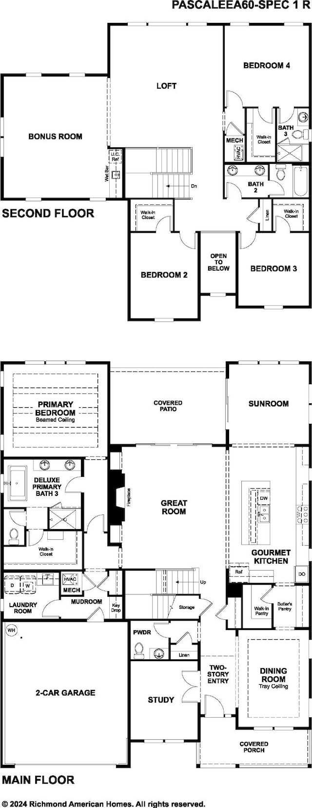 5967 Hunt Valley Dr, Spring Hill, TN 37174 - view of home floor plan