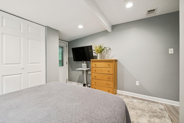 617 Still Point Rd, Smithville, TN 37166 - bedroom with beam ceiling and recessed lighting