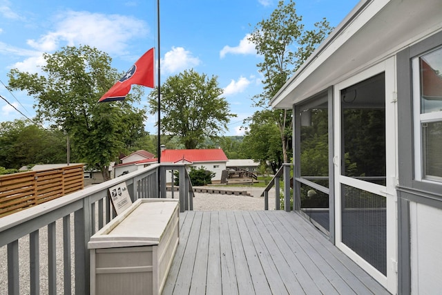 617 Still Point Rd, Smithville, TN 37166 - view of wooden terrace