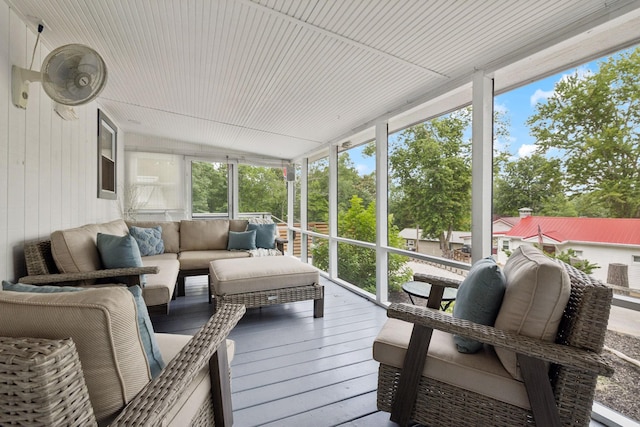 617 Still Point Rd, Smithville, TN 37166 - sunroom / solarium with outdoor lounge area and plenty of natural light