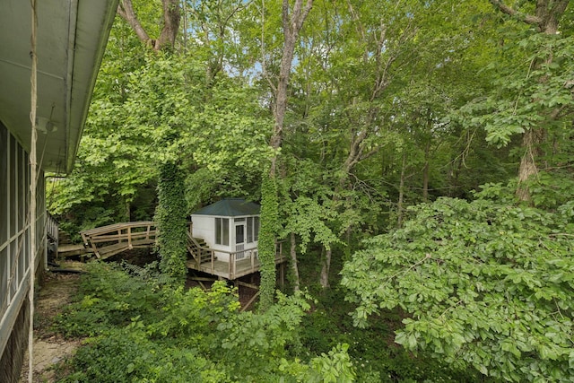 617 Still Point Rd, Smithville, TN 37166 - view of yard featuring a deck