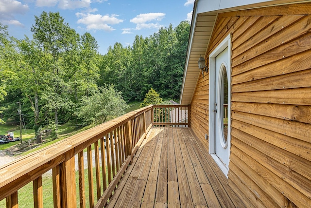 5141 Tranham Rd, Whites Creek, TN 37189 - view of wooden deck