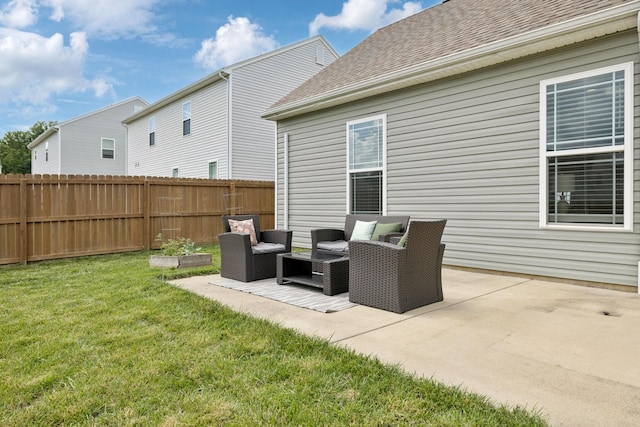 9007 Outpost Dr, Spring Hill, TN 37174 - view of patio / terrace with an outdoor hangout area