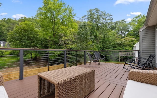 750 S Seminole Dr, Chattanooga, TN 37412 - view of wooden terrace