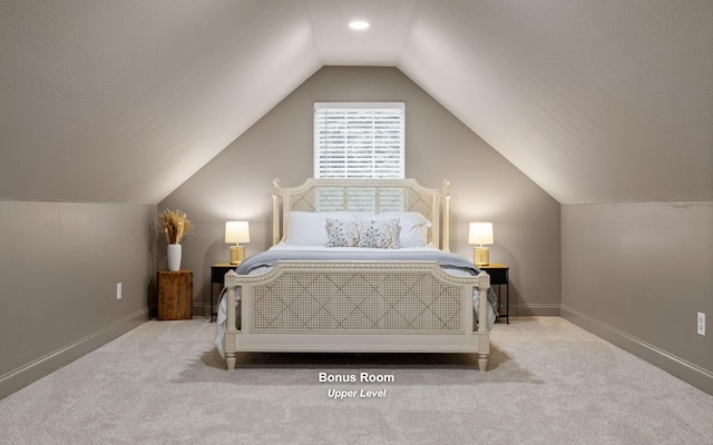 750 S Seminole Dr, Chattanooga, TN 37412 - carpeted bedroom with lofted ceiling and baseboards