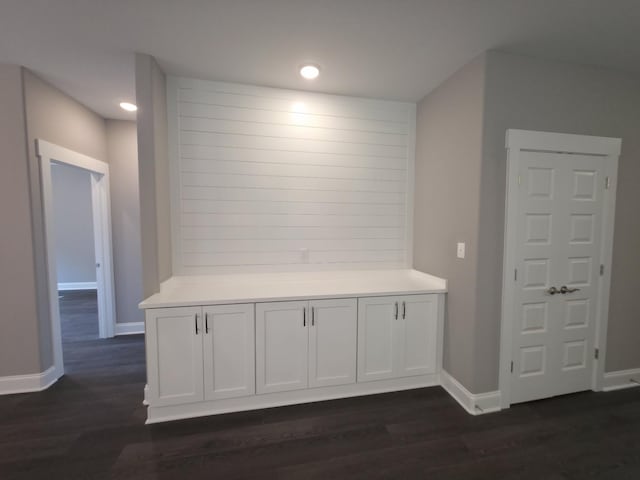 280 Turkey Crossing Ct, Clarksville, TN 37043 - corridor with dark wood-style flooring and recessed lighting