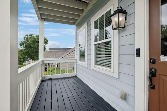 4704B Michigan Ave, Nashville, TN 37209 - view of wooden terrace