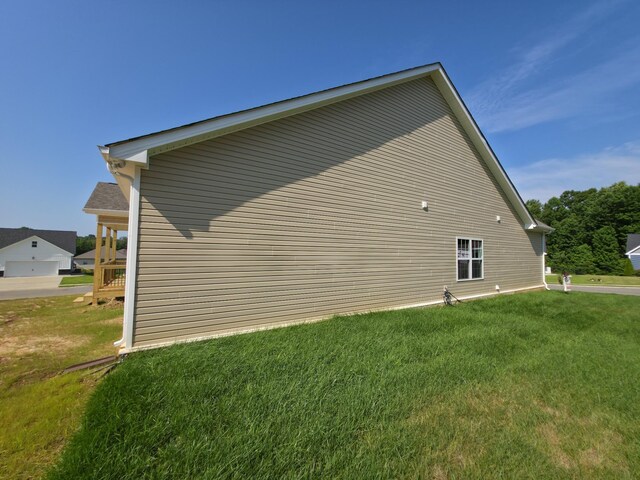 286 Turkey Crossing Ct, Clarksville, TN 37043 - view of side of home featuring a lawn
