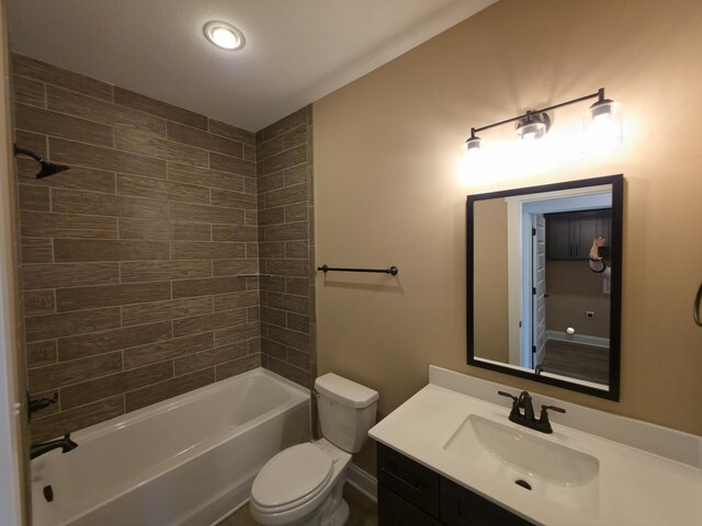 286 Turkey Crossing Ct, Clarksville, TN 37043 - full bathroom with vanity and shower / tub combination