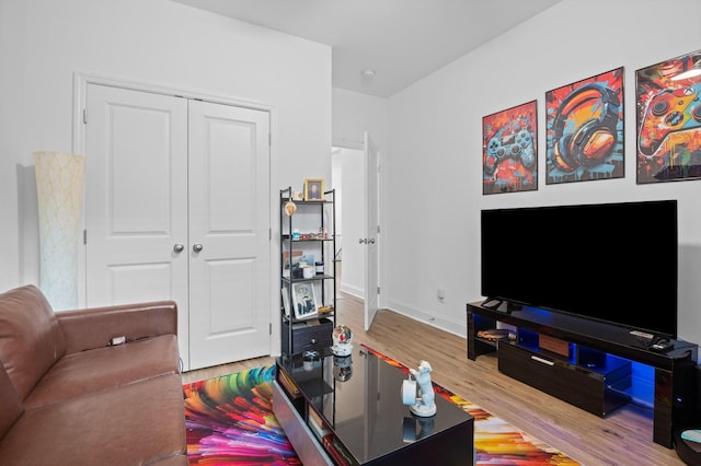9407 Hackberry Ln, Soddy Daisy, TN 37379 - living room featuring wood finished floors