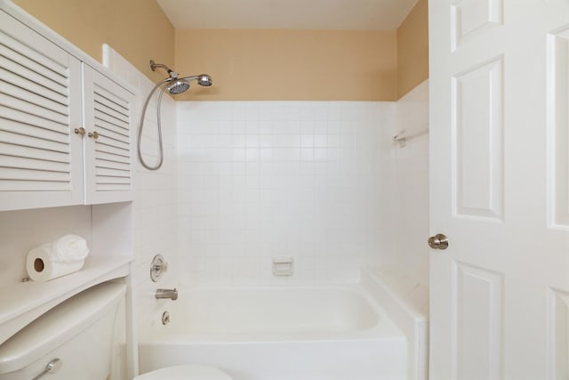 117 Fitzpatrick Ct, Nashville, TN 37214 - full bath with toilet and shower / washtub combination