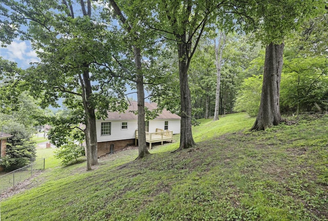 117 Fitzpatrick Ct, Nashville, TN 37214 - view of yard with a deck