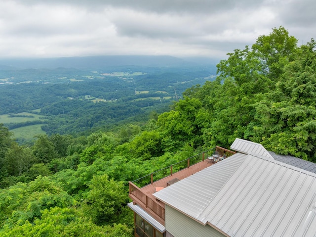 9311 Scenic Hwy, Lookout Mountain, GA 30750 - view of mountain backdrop with a heavily wooded area
