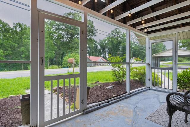 9311 Scenic Hwy, Lookout Mountain, GA 30750 - view of unfurnished sunroom