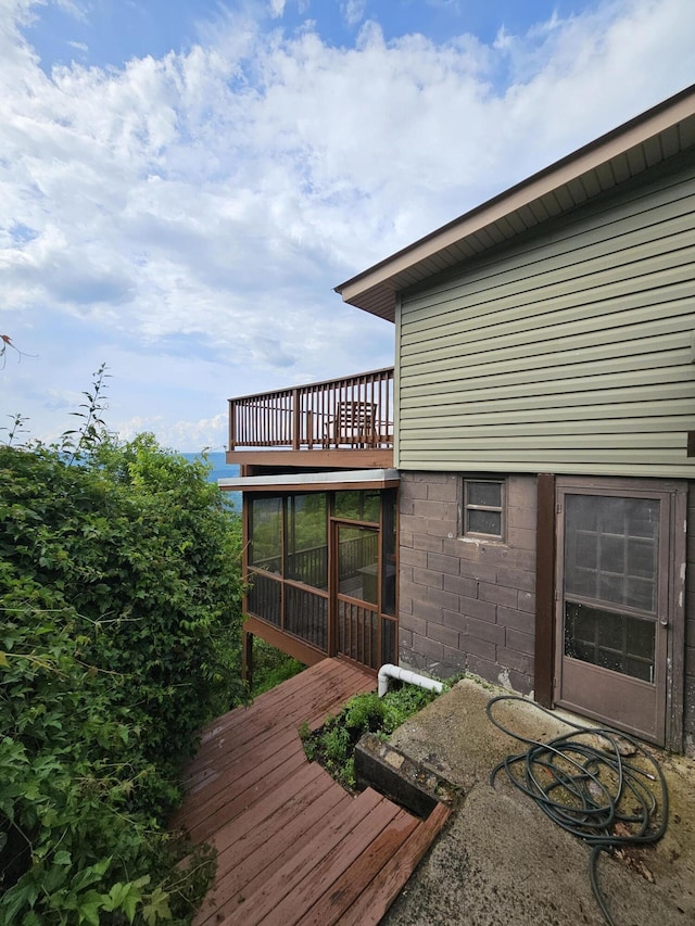 9311 Scenic Hwy, Lookout Mountain, GA 30750 - view of deck
