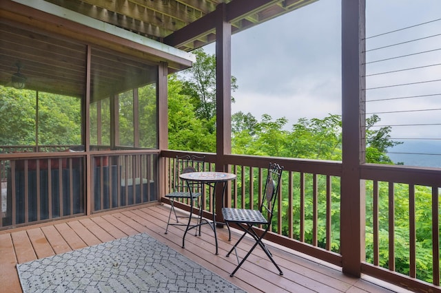 9311 Scenic Hwy, Lookout Mountain, GA 30750 - view of deck
