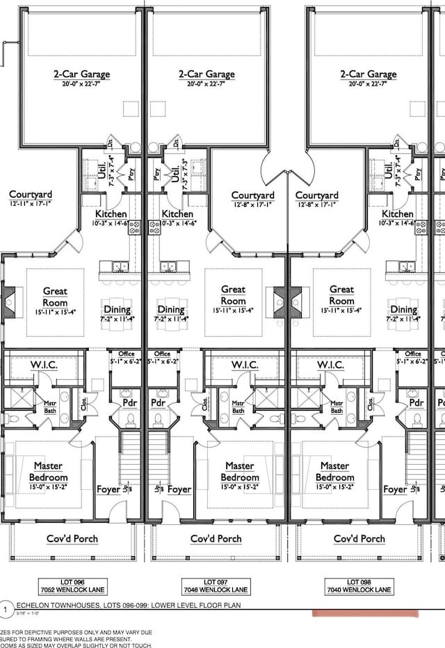 7040 Wenlock Ln, Franklin, TN 37064 - view of floor plan / room layout
